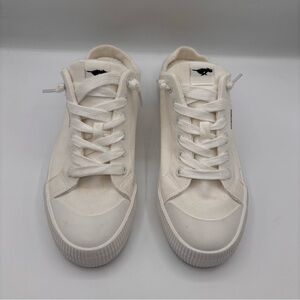 Rocket Dog Womens Sneakers White Canvas Cheery Mule Slip-On Casual White Size 11